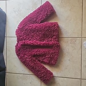 Janie & Jack faux fur coat